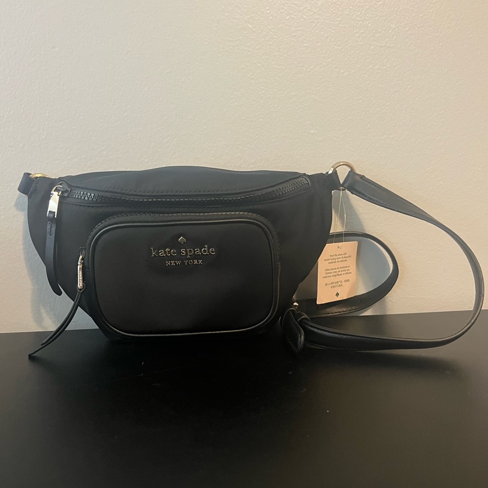 Kate Spade Dorien Black Nylon Belt Bag